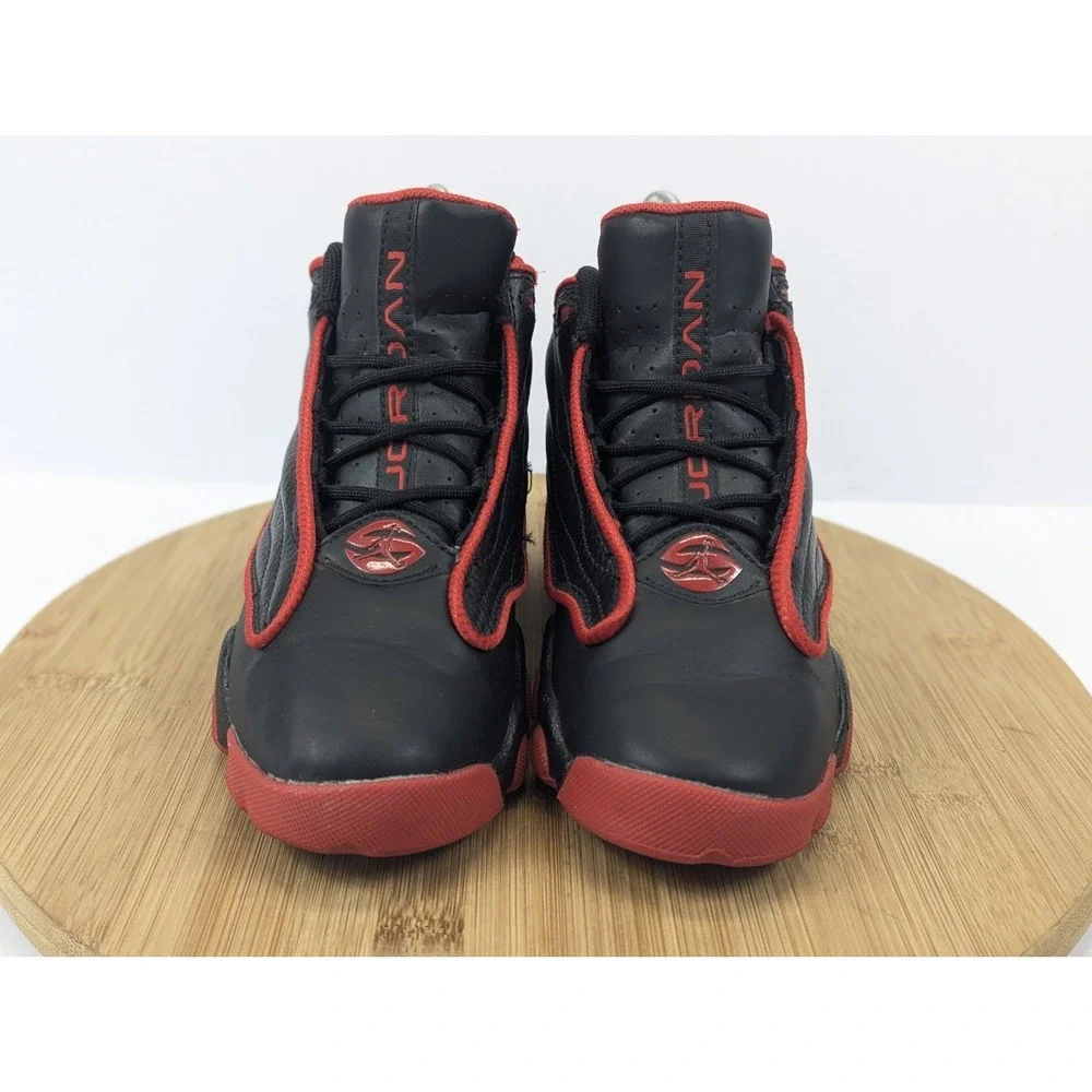 Jordan Shoes Kids Boys Size 1.5 Pro Strong Black Red Sneakers PS Kids Basketball